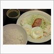 朝の定食に異変ががが