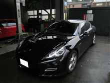 パナメーラターボをチョット試乗&カレラSホイール見積り パナメーラターボをチョット試乗&カレラSホイール見積り