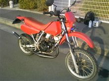 CRM50ver2完成&TZRオイル交換ー CRM50ver2完成&TZRオイル交換ー