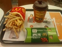 本日より熱パスタート！　でもねマックフライポテトはもっと熱いよ～♪