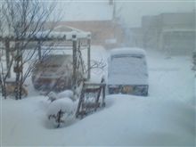 今日も猛吹雪だぁぁぁぁぁ！！