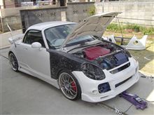 コペンボディー加工開始！