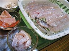 寒平目のお造り♪