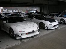 雨の中のHKSハイパーチャレンジin岡山国際サーキット