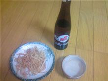 湯飲みに冷で