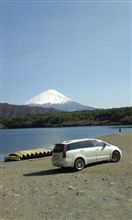 本栖湖＆西湖と富士山