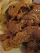 昨日の晩御飯は豚さんで。。