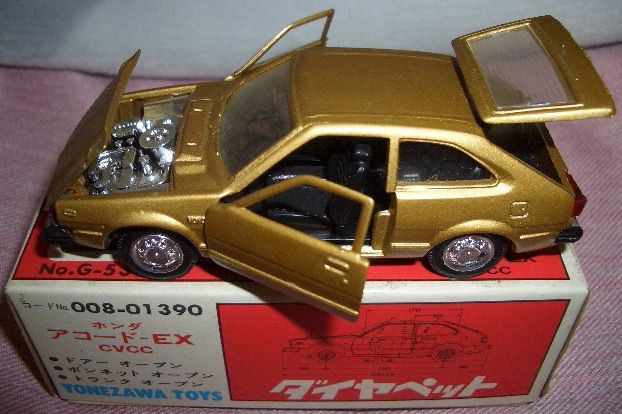 レアなダイヤペット当時物のアコードEX CVCCです♪｜てつ230