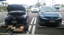 エアクリ受け渡し＆取付プチ
