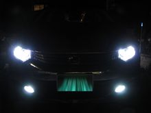 フォグもＬＥＤに交換しました