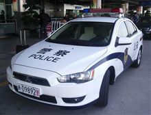 中国仕様 三菱 藍瑟 翼神 ( LANCER EX ) 警車 登場 ・・・・