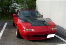 ☆レース仕様のロードスターが代車！？