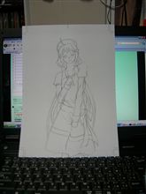 小鳩ちゃんを描いてみた。