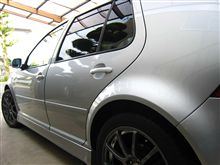 タイヤ交換と洗車