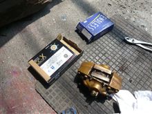 ブレンボオーバーホールが…