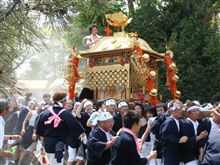 GWの最終日のお祭りもいい天気の下で無事に終了♪