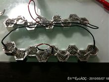 LEDテールランプ作成中