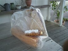 浜松にて、鰻の前にパン