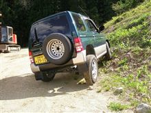 ちびっといつもの所で屈伸運動