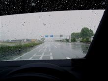 土砂降り・・・o(▼_▼θ