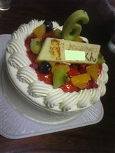 長男の誕生日・・・