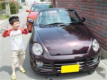 2台まとめて洗車した・・・