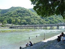 清々しい嵐山
