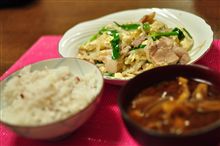 豚肉と豆腐のチャンプル♪