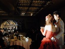 後輩の結婚式で