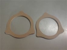 早朝バッフル作成！