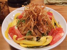 ゲツメン＠吉祥寺にて、「冷しラーメンサラダ」