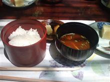 ささやかな一汁一菜♪