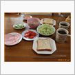 ＾～＾*//　モンチの朝メニュー・・・そのあとで♪