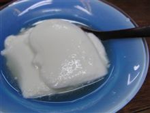 「スタミナ苑」杏仁豆腐