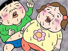 昼寝するには暑い日 (&gt;ω&lt;、)