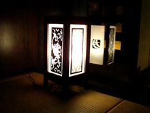 居酒屋で