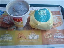 日本代表ＰＫに散った朝は、ソーセージマフィン１００円