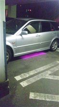 アコードワゴンにアンダーＬＥＤ
