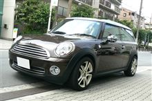 MINIのホイール塗り替え