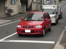 今日のブルーオーバル・・フェスティバミニワゴン