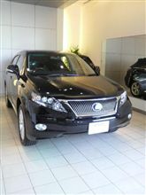 LEXUS　RX450h納車されました。