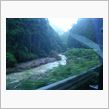 豪雨の後