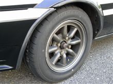 AE86　タイヤ交換