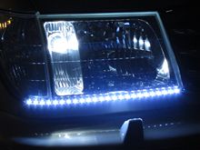 ヘッドライト下のＬＥＤと車幅灯交換