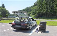 ハチロク練習走行　in　オートランド作手
