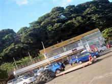 金田漁港朝市。