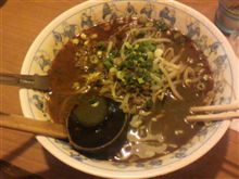うどん と バレー と 担々麺と (￣▽￣)b
