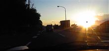 自車で前車を追う