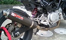 バイクのマフラー破ｋ・・・分解！