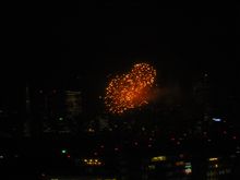 神宮外苑花火